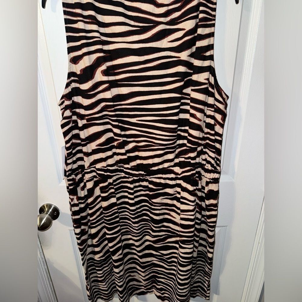 5/25 - Buy 5 for $25 Women's Sleeveless Animal Print A-Line Dress - 2XL - NWT - Picture 8 of 9